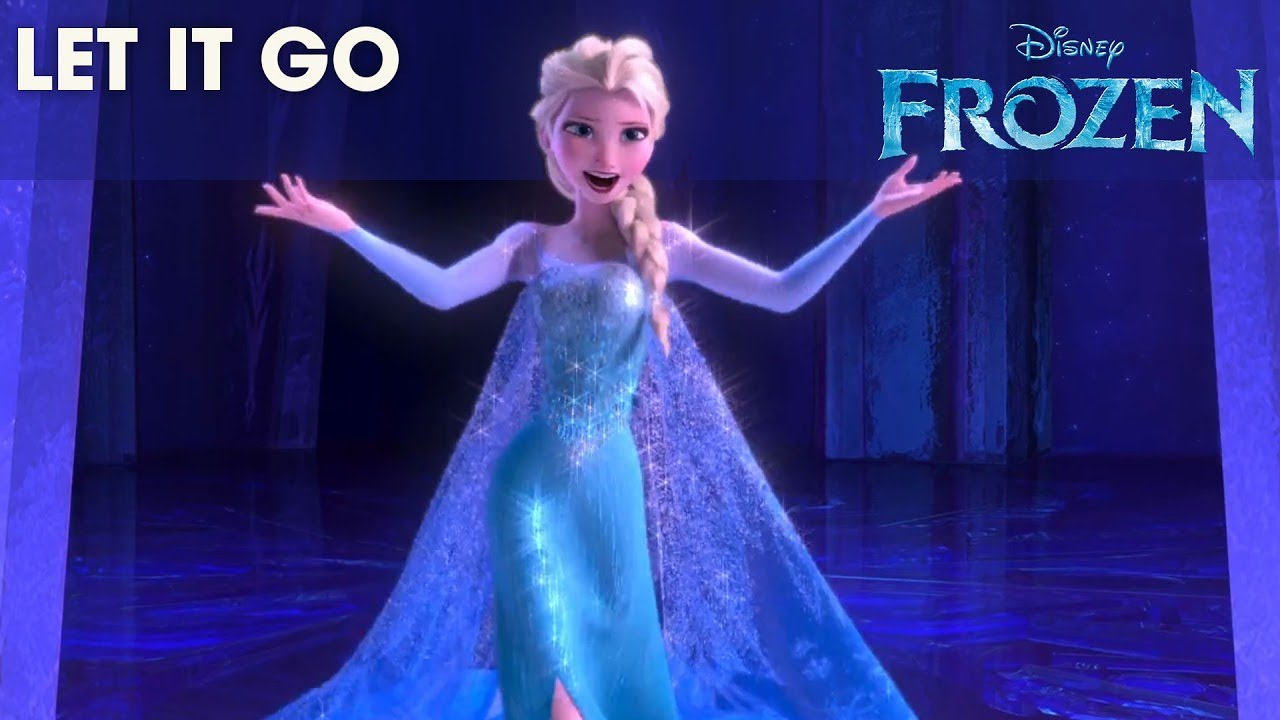 frozen let it go sing along official disney uk