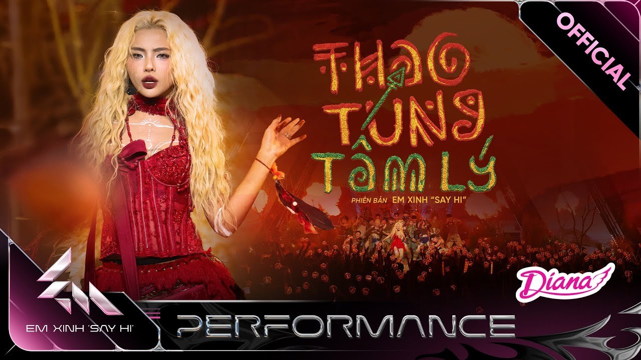 thao tung tam ly maiquinn hoang da bung het skill chay ruc san khau em xinh say hi performance